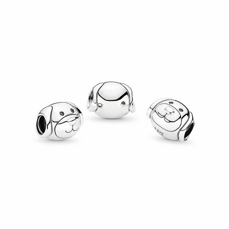 Pandora Australia Devoted Dog Charm - Sterling Silver | AYVPJR326